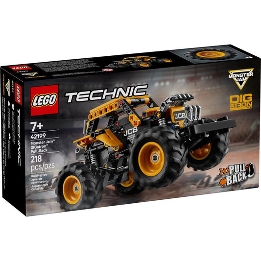 LEGO Technic Monster Jam DIGatron Pull-Back Building Toy Multi 218 pc