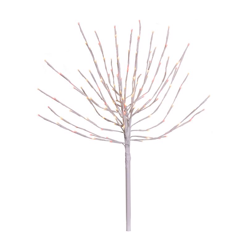 Celebrations LED Red/White Light Burst 32 in. Pathway Decor