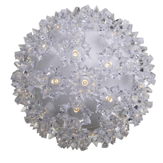 Celebrations Christmas LED Multi Starlight Sphere 6 in. Hanging Decor