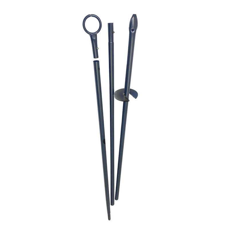 Belle Luci LED Patio Light Pole String Light Hanging Kit 108 in.