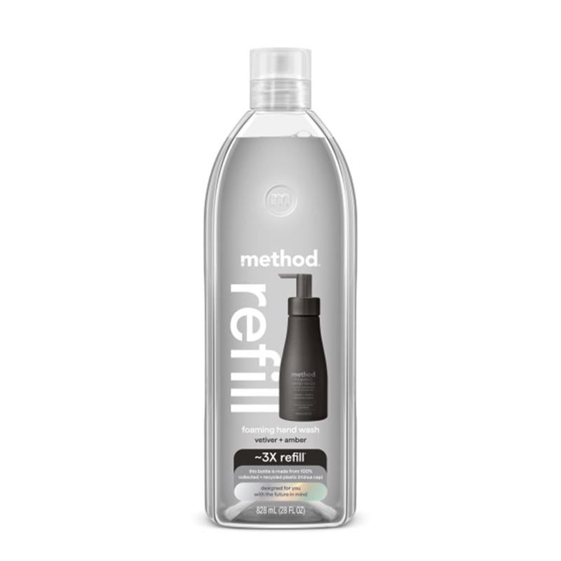 Method Vetiver & Amber Scent Foam Hand Wash 28 oz