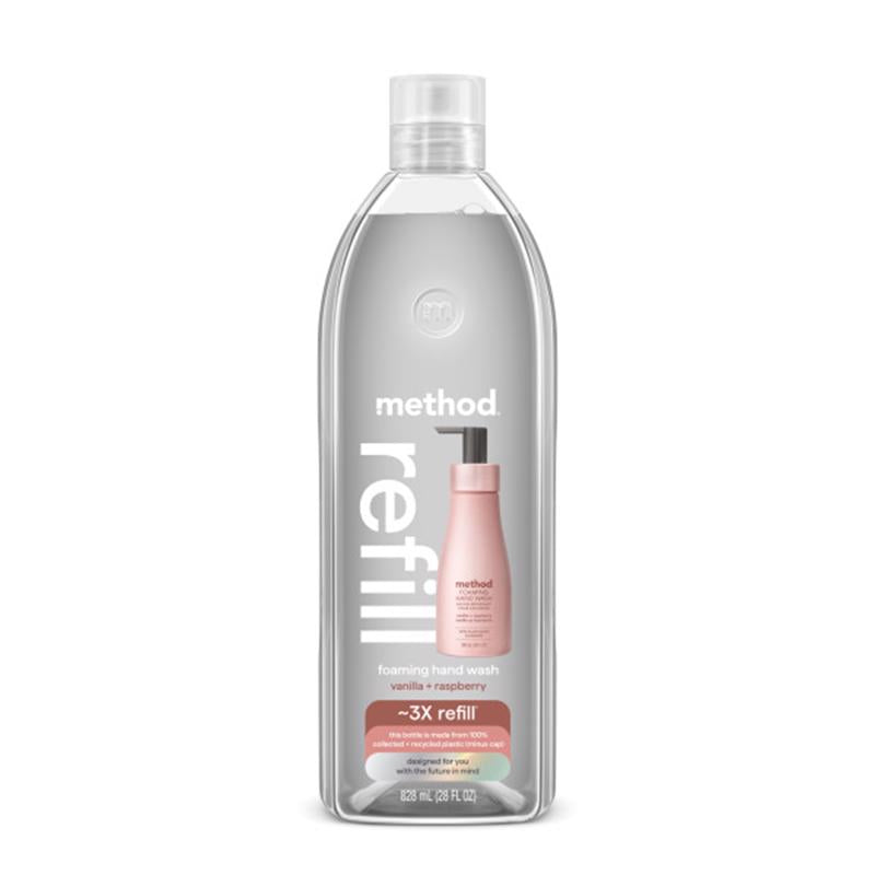 Method Vanilla & Raspberry Scent Foam Hand Wash 28 oz