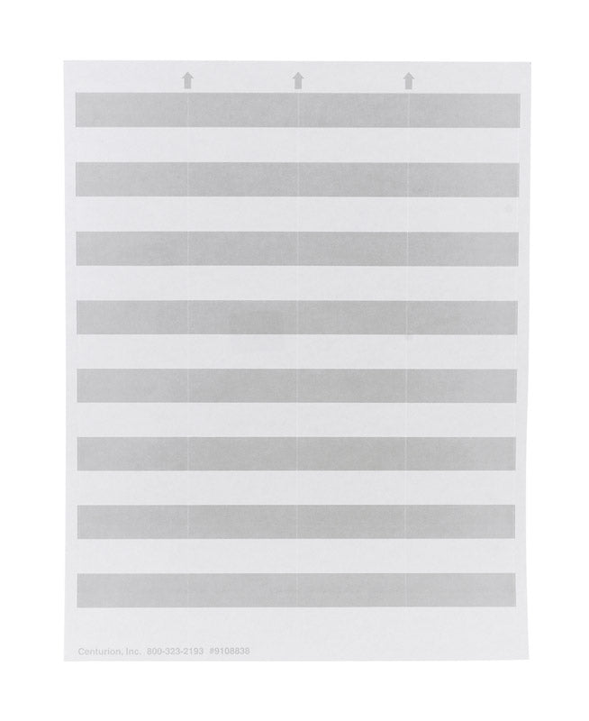 Laser Printer Gray Bin Tag Labels - Sheet