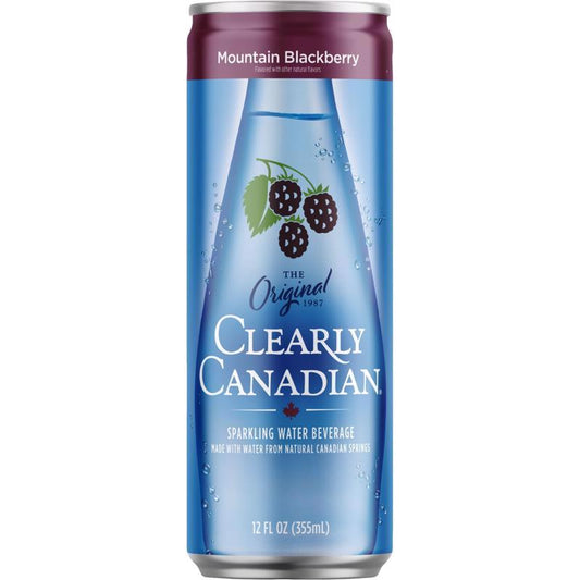 Clearly Canadian Black Berry Sparkling Spring Water 12 fl. oz. 1 pk
