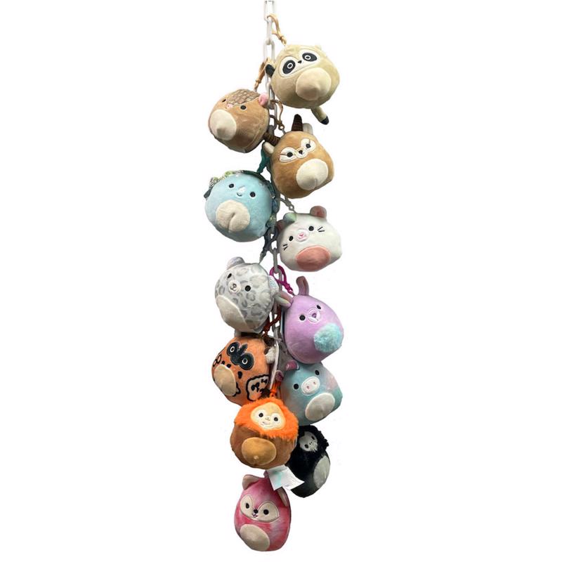 NYS Life Squishmallow Plush Toy Clip Assorted