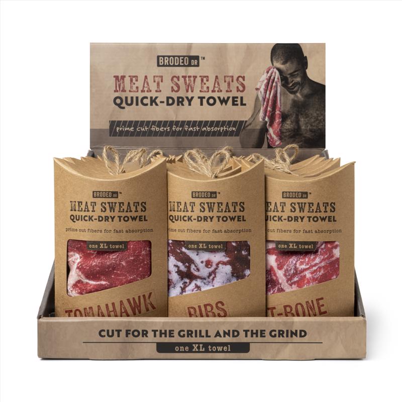 Brodeo Drive Meats Quick-dry Towel 1 pk