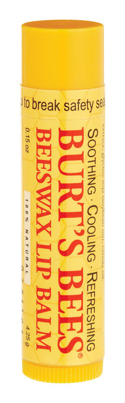 Burt's Bees Peppermint Scent Lip Balm 0.15 oz 1 pk