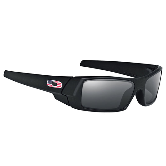 Oakley SI Gascan Unisex Matte Black Frame Gray Lens Polarized Sunglasses