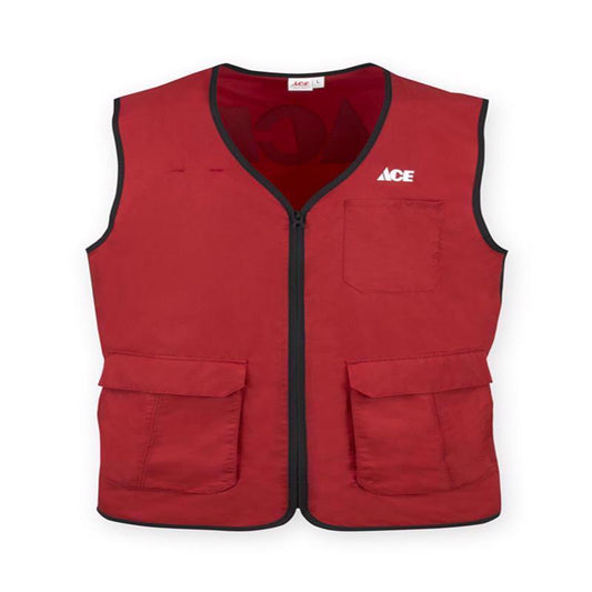 Artcraft No Snag 2XL Sizes Women's Sleeveless V-Neck Red Vest