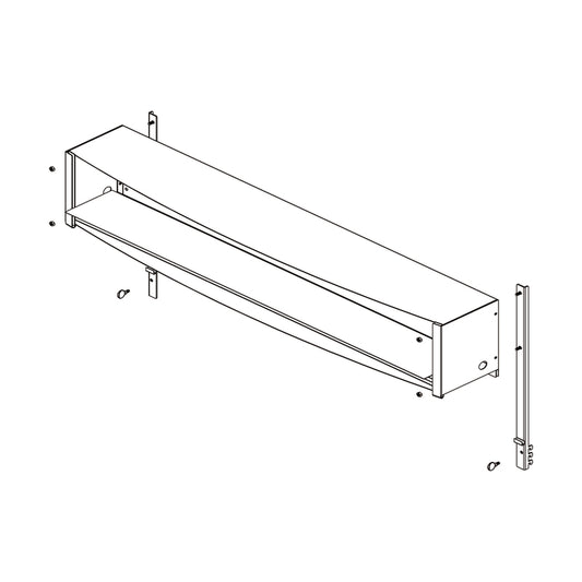 Lit Header LED Indoor Illuminated Sign Kit