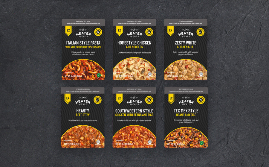 HeaterMeals EX Lunch/Dinner Assorted Case