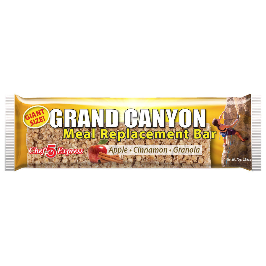 Grand Canyon Meal Replacement Bar – Apple/Cinnamon – 75/PK