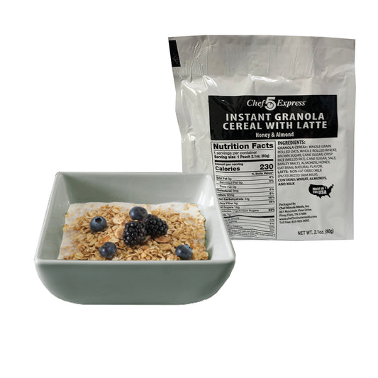 Granola Cereal with Latte Single Pouch – 100 Count