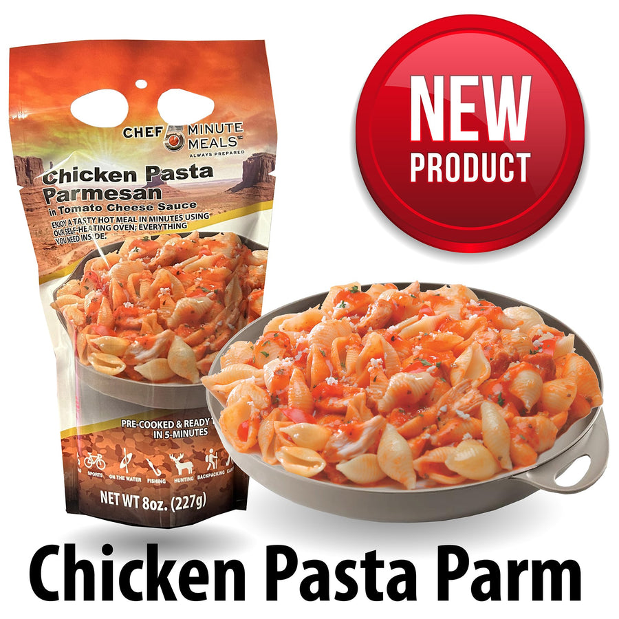 Backpack Meal Kit Chicken Pasta Parm 8 oz – 12/CP