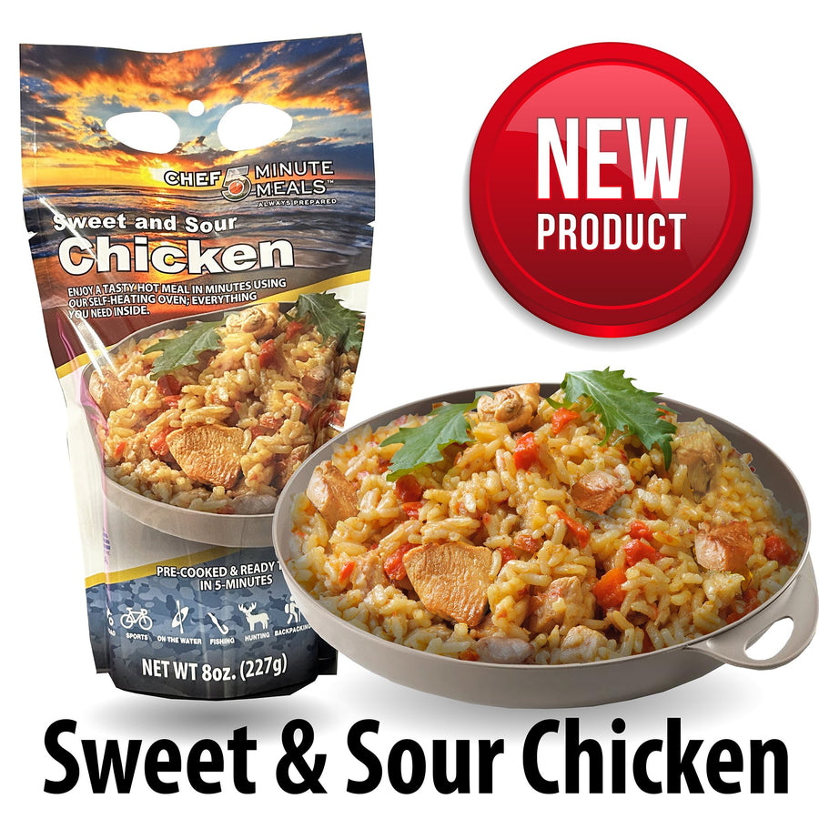 Backpack Meal Kit Sweet & Sour Chicken 8 oz – 12/CP