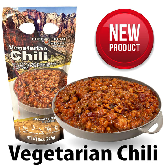 Backpack Meal Kit Vegetarian Chili 8 oz – 12/CP