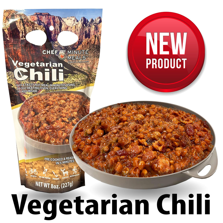 Backpack Meal Kit Vegetarian Chili 8 oz – 12/CP