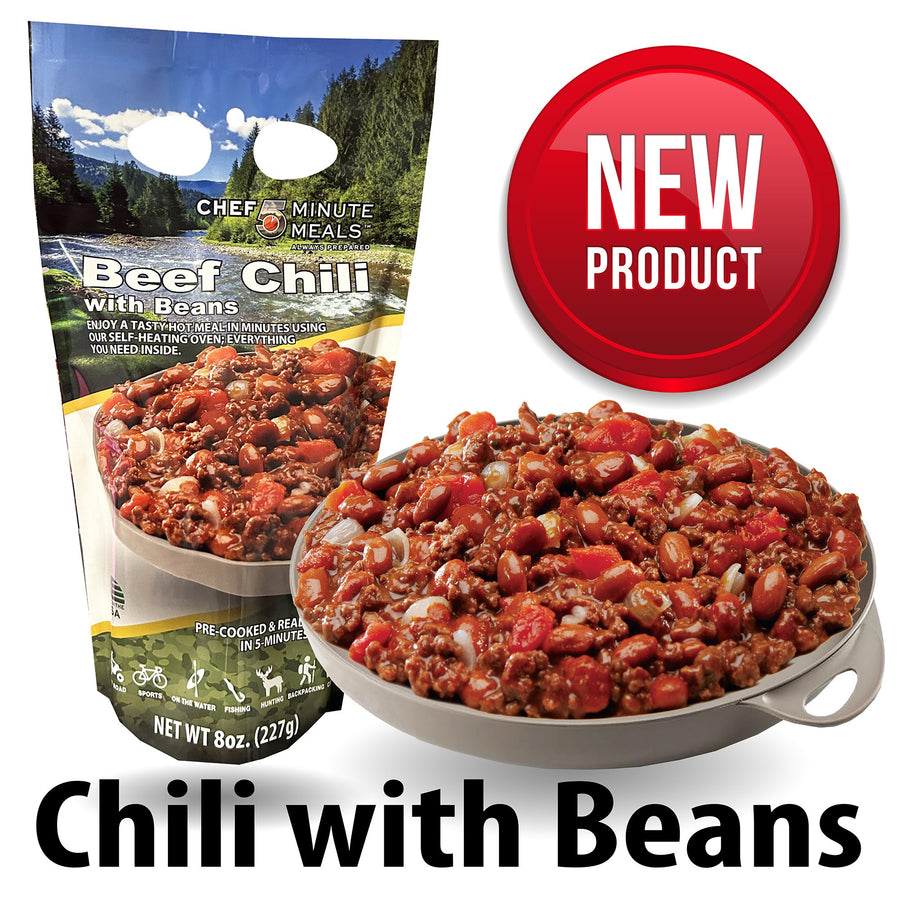 Backpack Meal Kit Chili w/Beans 8 oz – 12/CP