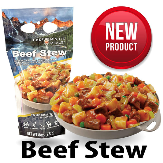 Backpack Meal Kit Beef Stew 8 oz – 12/CP