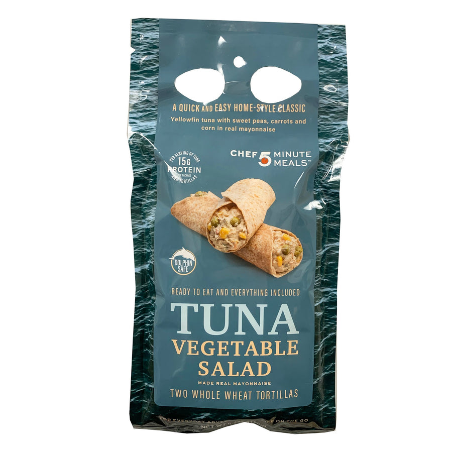 Tuna Vegetable Salad w/Tortillas-12/PK